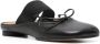 MM6 Maison Margiela Nappa Leren Strik Detail Platte Schoenen Black Dames - Thumbnail 14