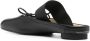 MM6 Maison Margiela Nappa Leren Strik Detail Platte Schoenen Black Dames - Thumbnail 16