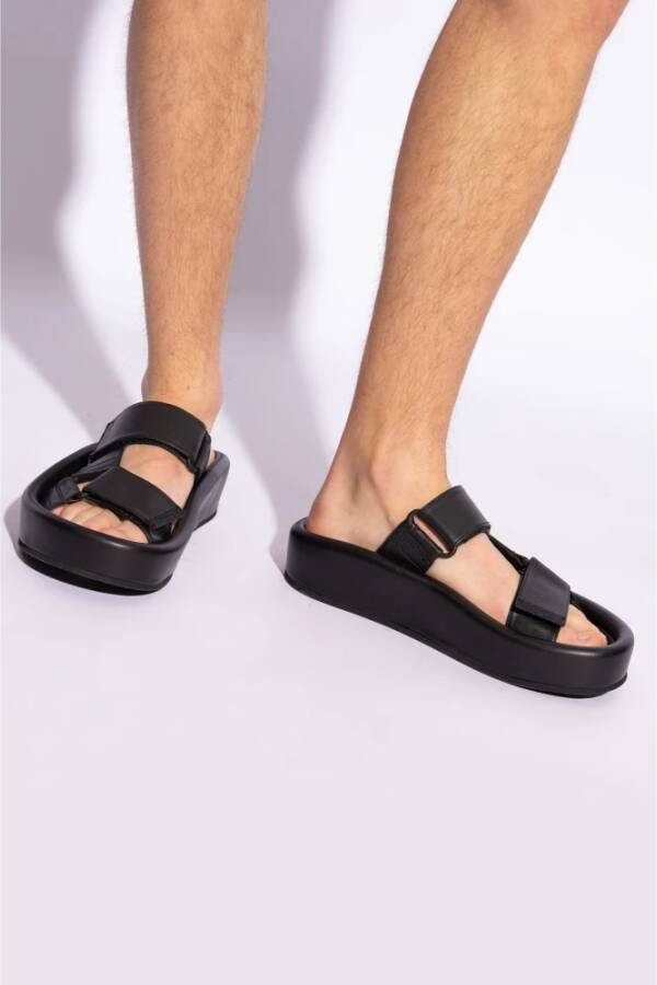 MM6 Maison Margiela Plateausandalen Black Heren