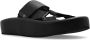 MM6 Maison Margiela Zwarte Synthetische Sandalen Amandel Teen Black Heren - Thumbnail 15