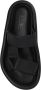 MM6 Maison Margiela Zwarte Synthetische Sandalen Amandel Teen Black Heren - Thumbnail 17
