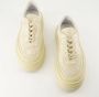 MM6 Maison Margiela Platform sneakers beige leer ronde neus Beige Dames - Thumbnail 9