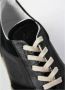 MM6 Maison Margiela Replica Leren Sneaker met Suède Inzetstukken Black Heren - Thumbnail 5