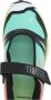 MM6 Maison Margiela Rode Mesh Mary-Jane Sneakers Multicolor Dames - Thumbnail 8