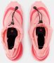 MM6 Maison Margiela Witte wol en kasjmier sneakers Pink Dames - Thumbnail 8