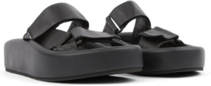 MM6 Maison Margiela Sliders Black Dames