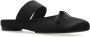 MM6 Maison Margiela Slides met bedrukt logo Black Dames - Thumbnail 4