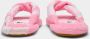 MM6 Maison Margiela Slippers in roze Terry -doek Roze Dames - Thumbnail 3