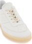 MM6 Maison Margiela Witte Leren Sneakers Stijlvolle Casual Schoenen White Dames - Thumbnail 4