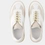 MM6 Maison Margiela Grained Calfskin Court Sneakers Wit Dames - Thumbnail 8