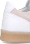 Maison Margiela Minimalistische leren sneakers met gestructureerde zool White Dames - Thumbnail 4