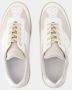 Maison Margiela Minimalistische leren sneakers met gestructureerde zool White Dames - Thumbnail 10