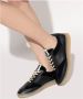 Maison Margiela Stijlvolle Leren Sneakers voor Vrouwen Zwart Dames - Thumbnail 6