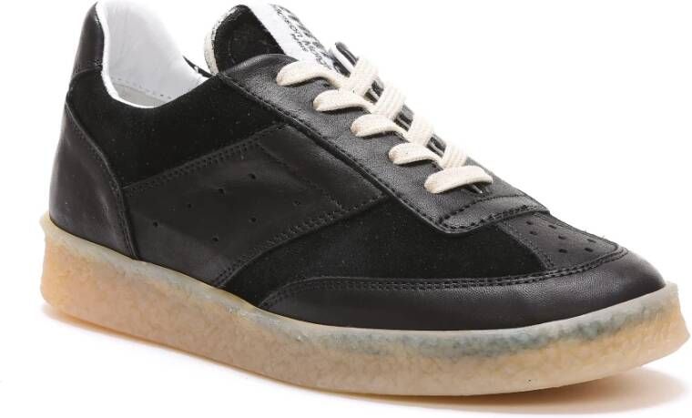 MM6 Maison Margiela Sportschoenen Zwart en Grijs Zwart Dames