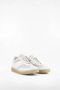 MM6 Maison Margiela Replica Leren Sneakers met Contrasterende Suède Inzetstukken White Dames - Thumbnail 8