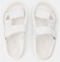 MM6 Maison Margiela Witte leren amandel open-teen sandalen Beige Dames - Thumbnail 5
