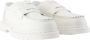 MM6 Maison Margiela Witte Leren Loafers Penton Stijl - Thumbnail 2
