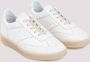 MM6 Maison Margiela Witte Leren Sneakers Stijlvolle Casual Schoenen White Dames - Thumbnail 8