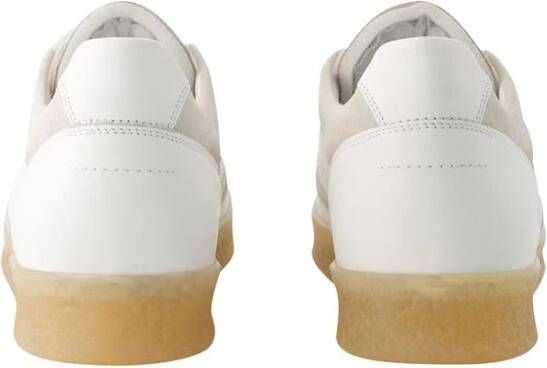 MM6 Maison Margiela Witte LowTop Court Sneakers