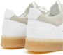 MM6 Maison Margiela Replica Leren Sneakers met Contrasterende Suède Inzetstukken White Dames - Thumbnail 7