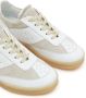 MM6 Maison Margiela Replica Leren Sneakers met Contrasterende Suède Inzetstukken White Dames - Thumbnail 8
