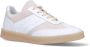 Maison Margiela Minimalistische leren sneakers met gestructureerde zool White - Thumbnail 2