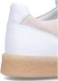 Maison Margiela Minimalistische leren sneakers met gestructureerde zool White - Thumbnail 4