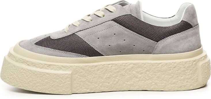 MM6 Maison Margiela Zilver Filigraan Vetersneakers