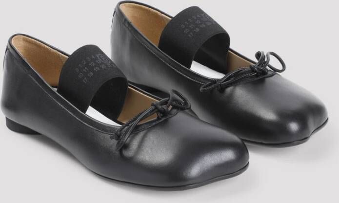 MM6 Maison Margiela Zwarte Ballerina's voor Vrouwen