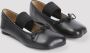 MM6 Maison Margiela Zwarte Ballerina's voor Vrouwen - Thumbnail 2