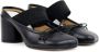 MM6 Maison Margiela Zwarte elastische band sandalen middelhoge hak - Thumbnail 2