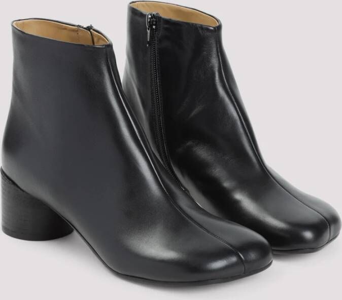 MM6 Maison Margiela Zwarte enkellaarsjes Black Dames