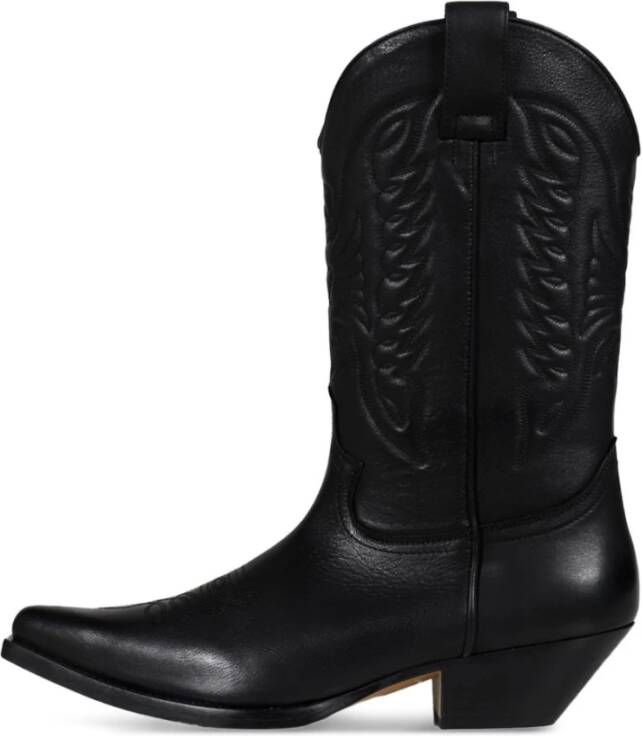 MM6 Maison Margiela Zwarte Laarzen voor Vrouwen