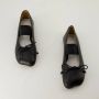 MM6 Maison Margiela Zwarte leren anatomische ballerina's Black Dames - Thumbnail 7