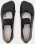 MM6 Maison Margiela Zwarte Leren Ballerina Ronde Neus Instapper Black Dames - Thumbnail 5