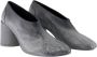 MM6 Maison Margiela Zwarte Leren Court Pumps - Thumbnail 2