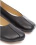 MM6 Maison Margiela Zwarte Leren Moc Stitching Ballerina`s - Thumbnail 2