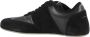 MM6 Maison Margiela Zwarte Leren Sneakers met Rubberen Zool - Thumbnail 2