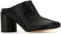 MM6 Maison Margiela Zwarte leren Tabi muiltjes hakken Black Dames - Thumbnail 2