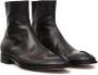 MM6 Maison Margiela Zwarte ritslaarzen gladde lage hak - Thumbnail 2