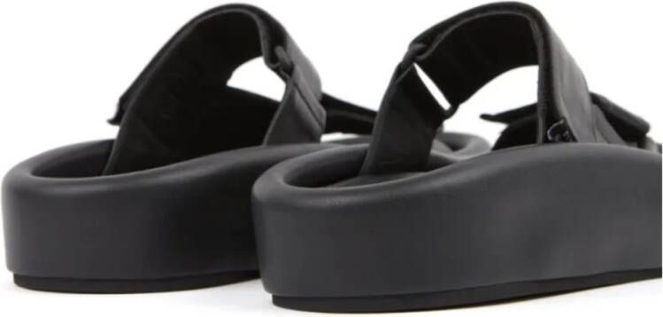MM6 Maison Margiela Zwarte Sandaal Stijlvol Ontwerp Black Unisex