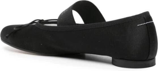 MM6 Maison Margiela Zwarte Ballerina Schoenen voor Vrouwen Black Dames