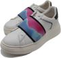 MOA Master OF Arts Multicolor Elastische Sneakers Bianca Stijl Multicolor Dames - Thumbnail 2