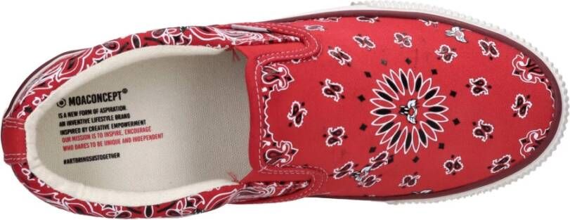 MOA Master OF Arts Platte schoenen Rood