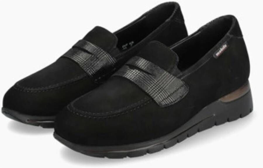 Mobils Comfortabele Slipper voor Dames in zwart