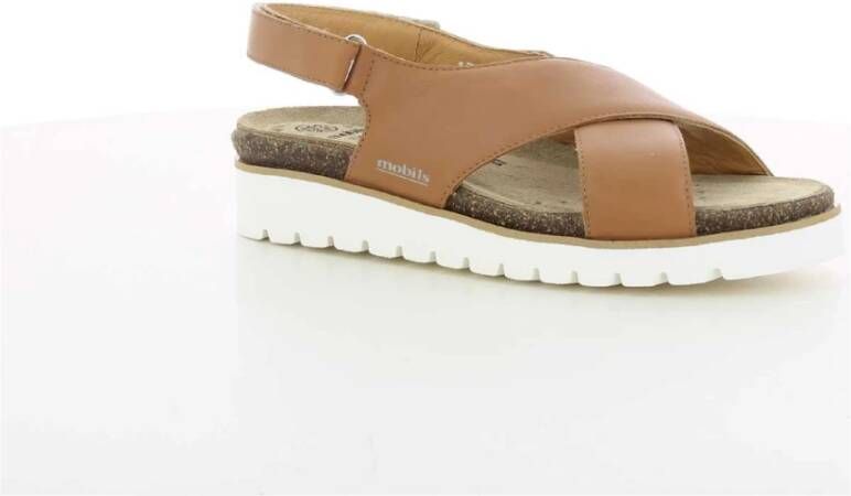 Mobils Damesschoenen Cognac Tally Z23 Brown Dames