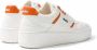 MoEa Oranje Vegan Sneakers White Dames - Thumbnail 3
