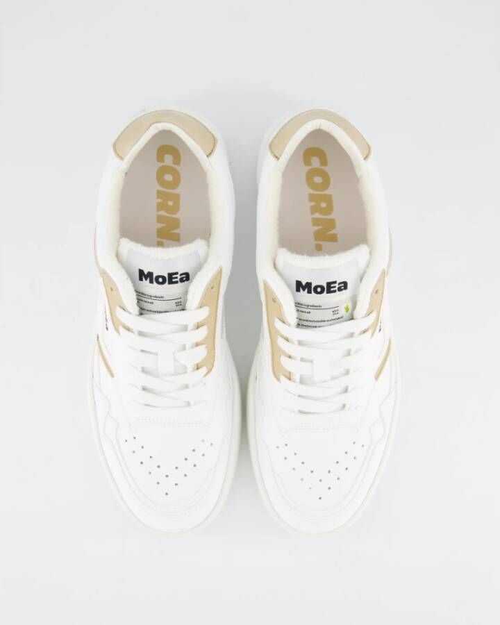 MoEa Witte Sneakers voor Dames White Dames