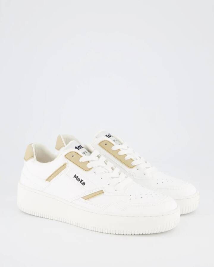 MoEa Witte Sneakers voor Dames White Dames