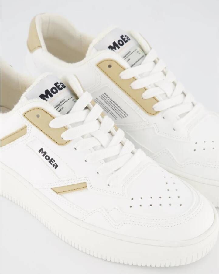 MoEa Witte Sneakers voor Dames White Dames